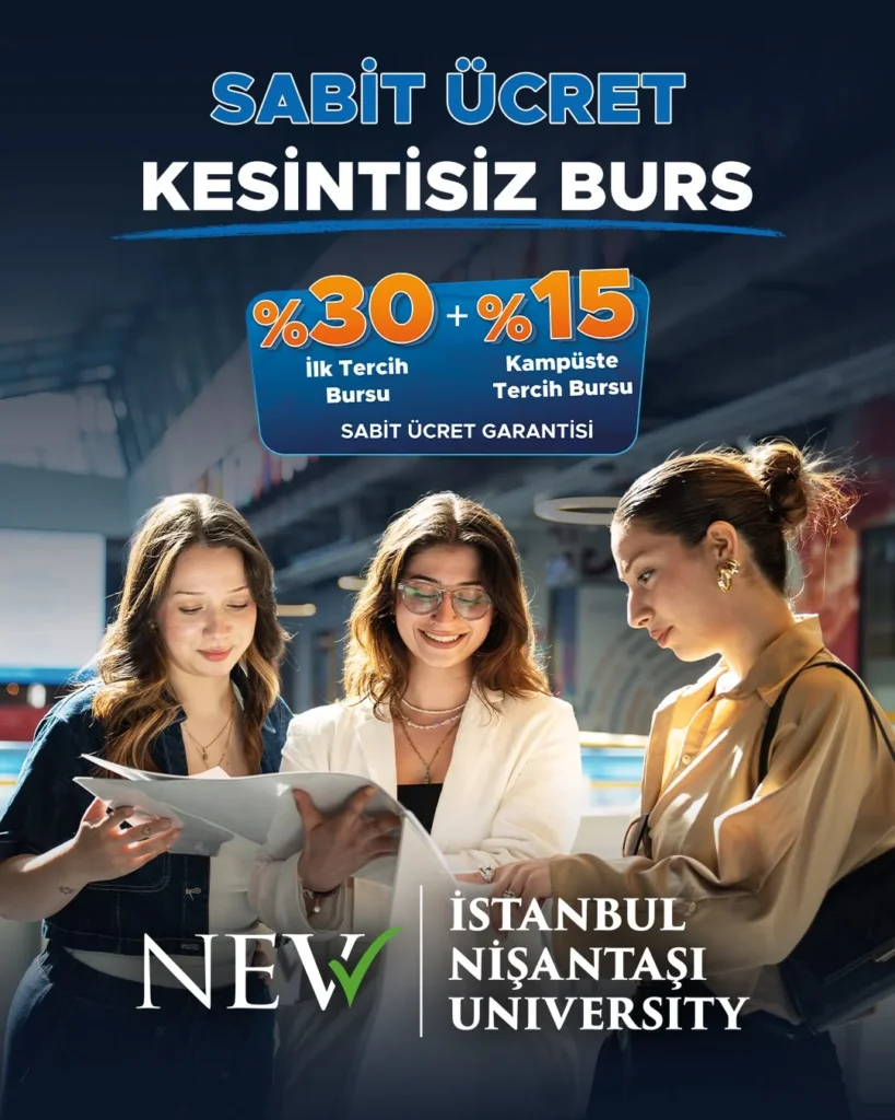 Nişantaşı Üniversitesi’nden 2026 YKS Adaylarına Çifte Güvence: Sabit Ücret ve Kesintisiz Burs