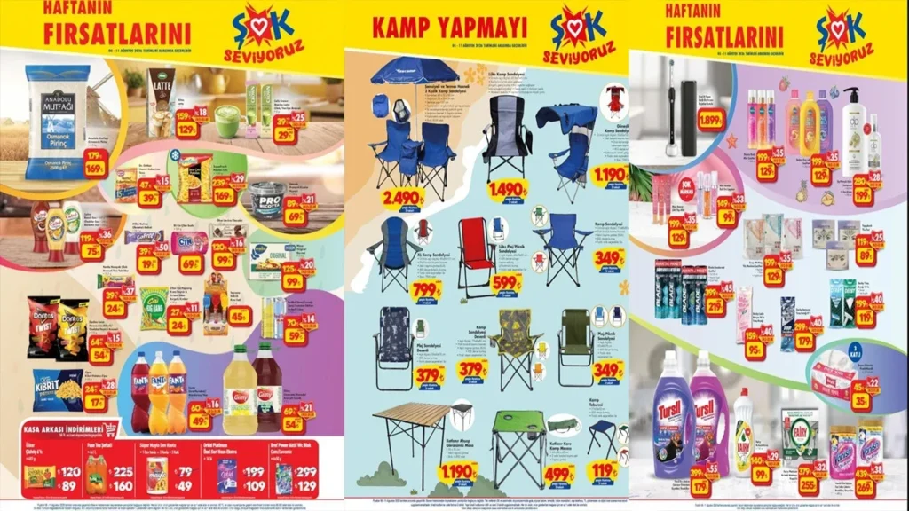 ŞOK’ta kaçırılmaz fırsatlar! 5 Ağustos aktüel ürün ve fiyatları